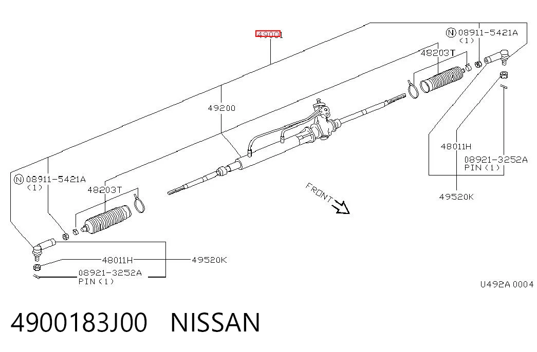 Рулевая рейка S5127010 Polcar