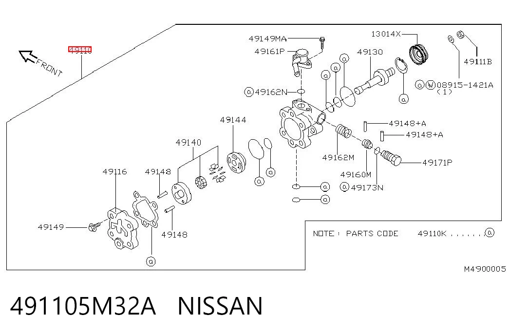 NI7039R ASR ГУР руля