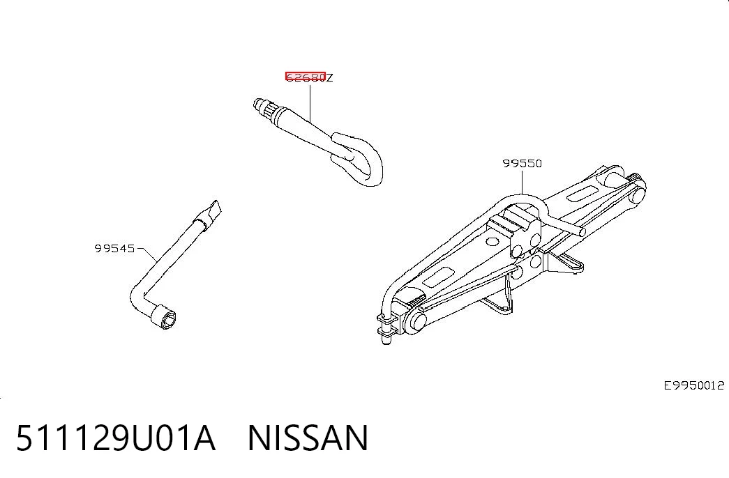 511129U01A Nissan/Infiniti