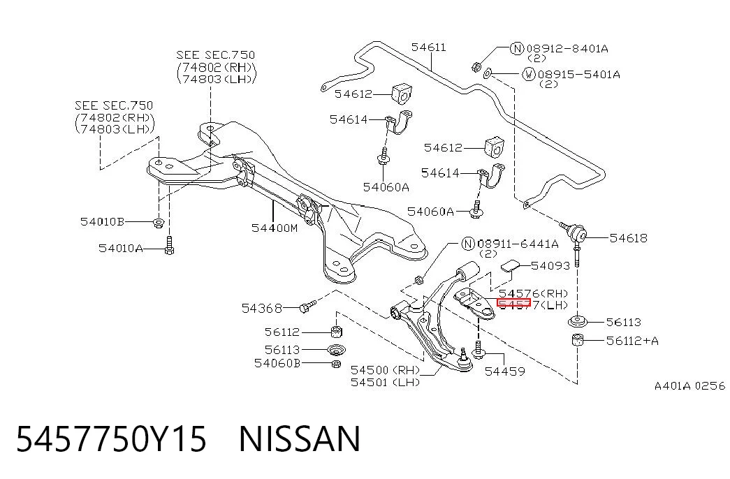 5457750Y15 Nissan/Infiniti