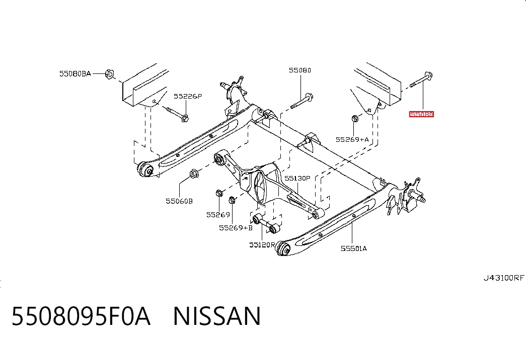 5508095F0A Nissan/Infiniti