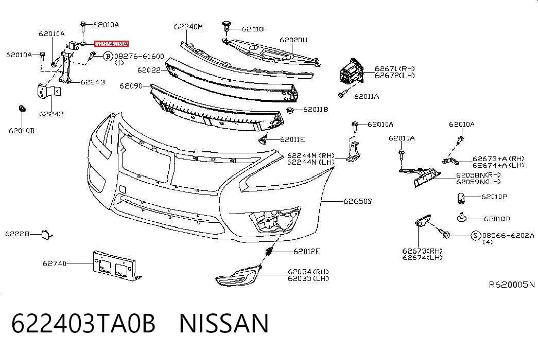 622403TA0B Nissan/Infiniti 