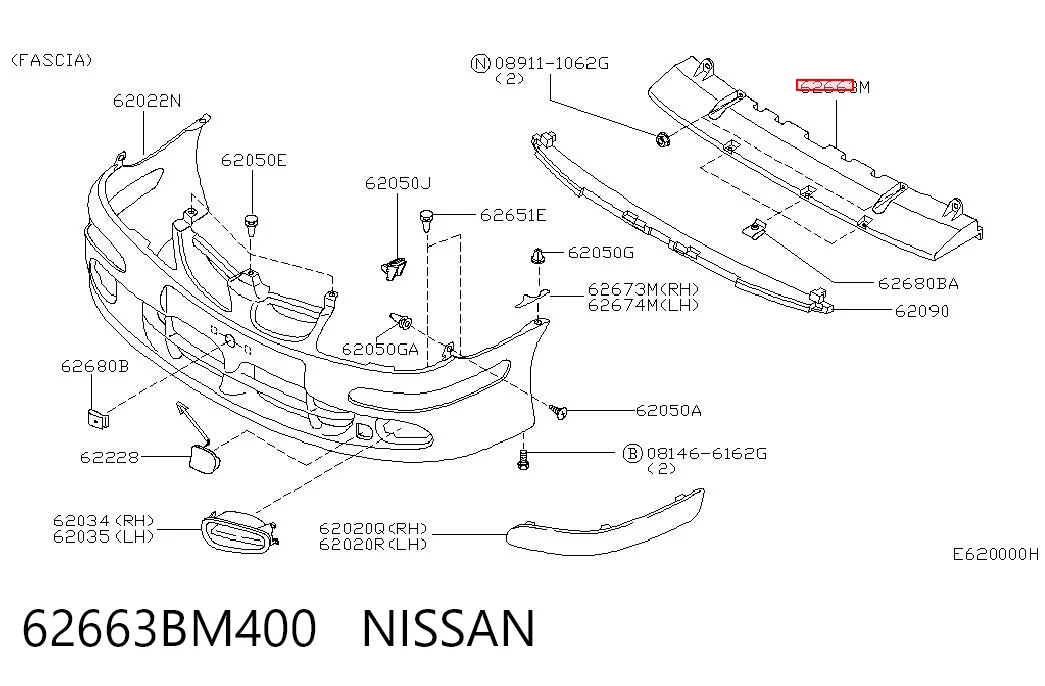 62663BM400 Nissan/Infiniti