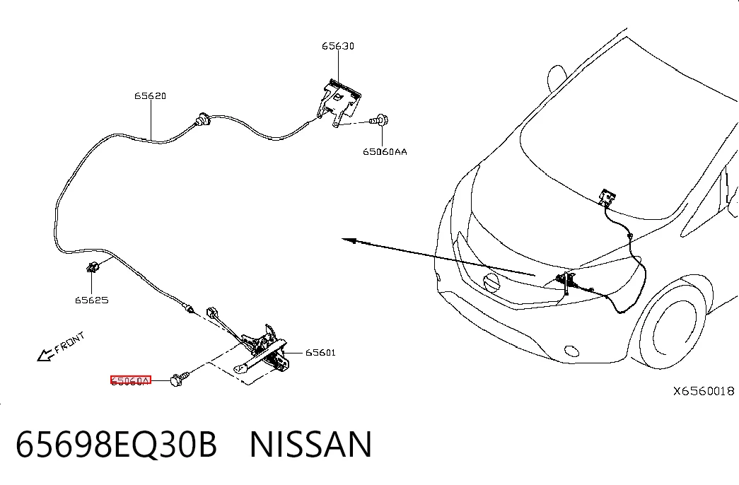 65698EQ30B Nissan/Infiniti