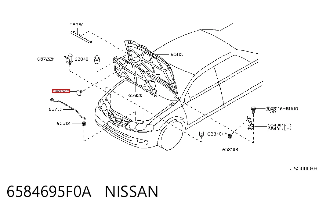 6584695F0A Nissan/Infiniti