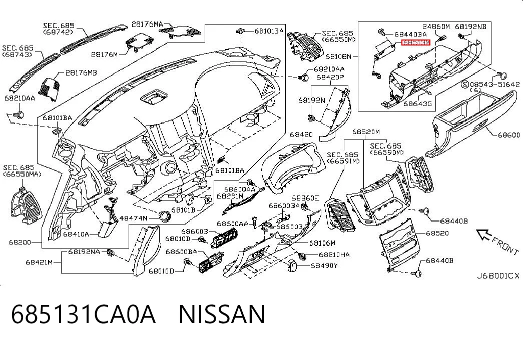 685131CA0A Nissan/Infiniti