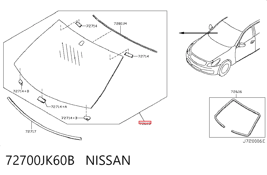 AB66655A XYG Автостекло