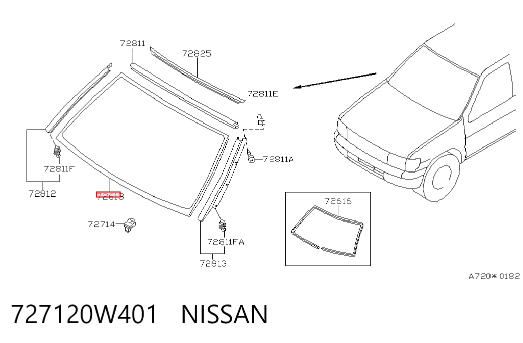 727120W401 Nissan/Infiniti