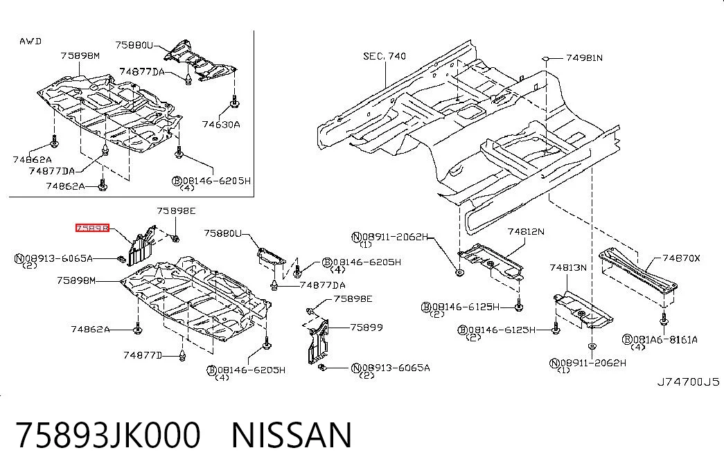 75893JK000 Nissan/Infiniti 