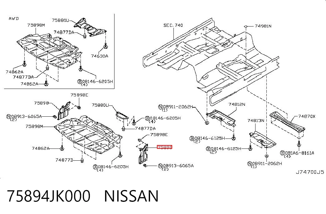75894JK000 Nissan/Infiniti 