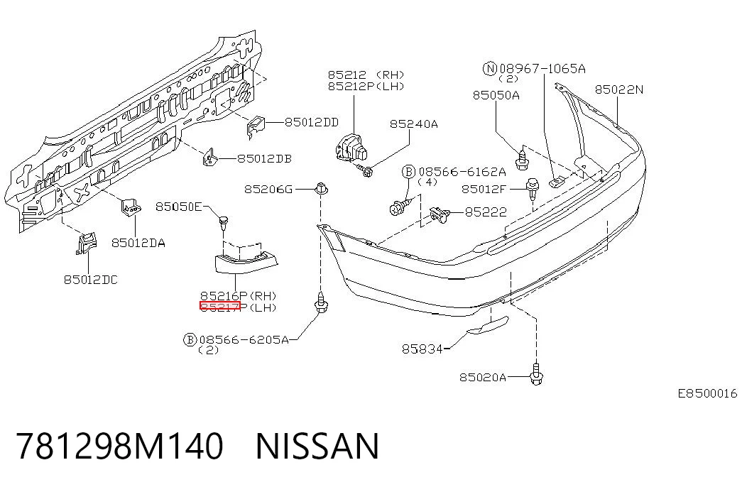 781298M140 Nissan/Infiniti