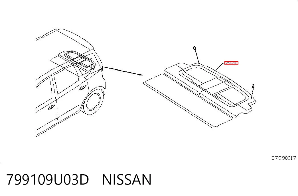 799109U03D Nissan/Infiniti