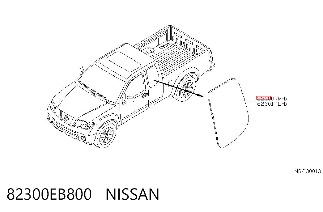 82300EB800 Nissan/Infiniti