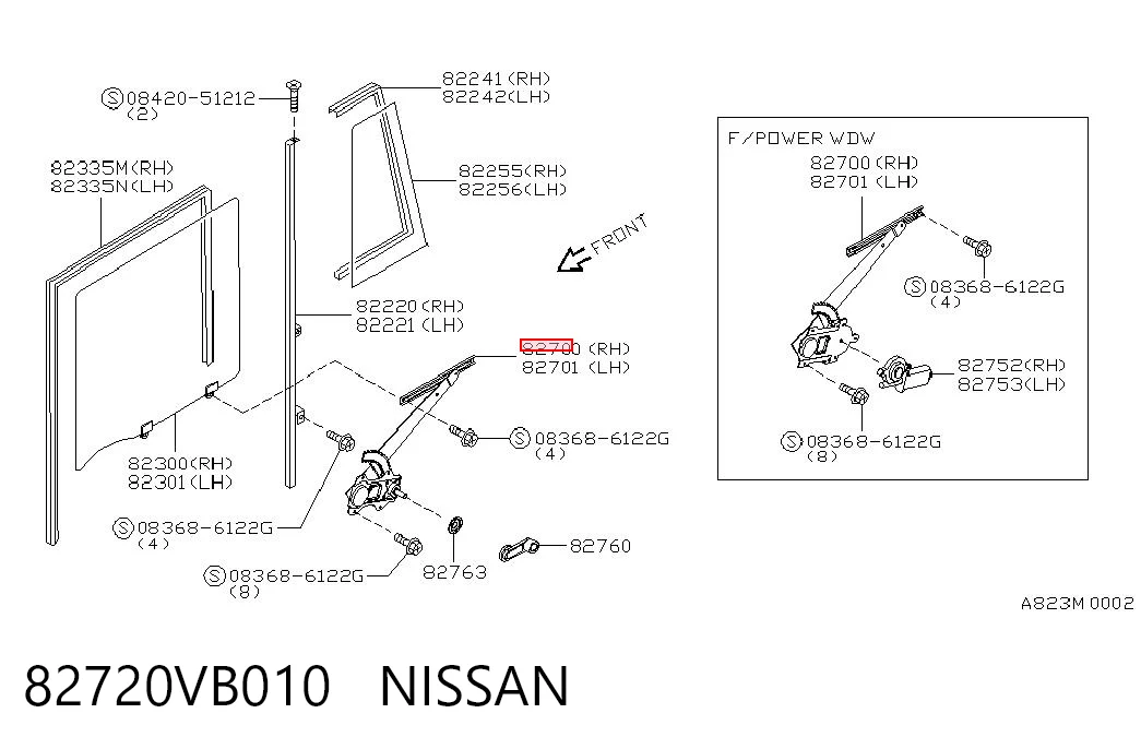 82720VB010 Nissan/Infiniti