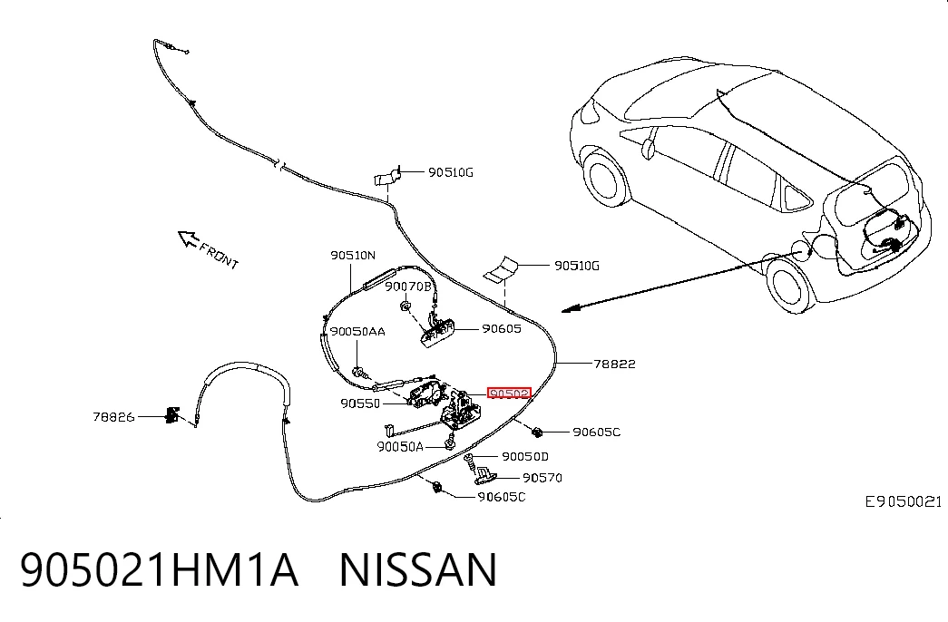 905021HM1A Nissan/Infiniti