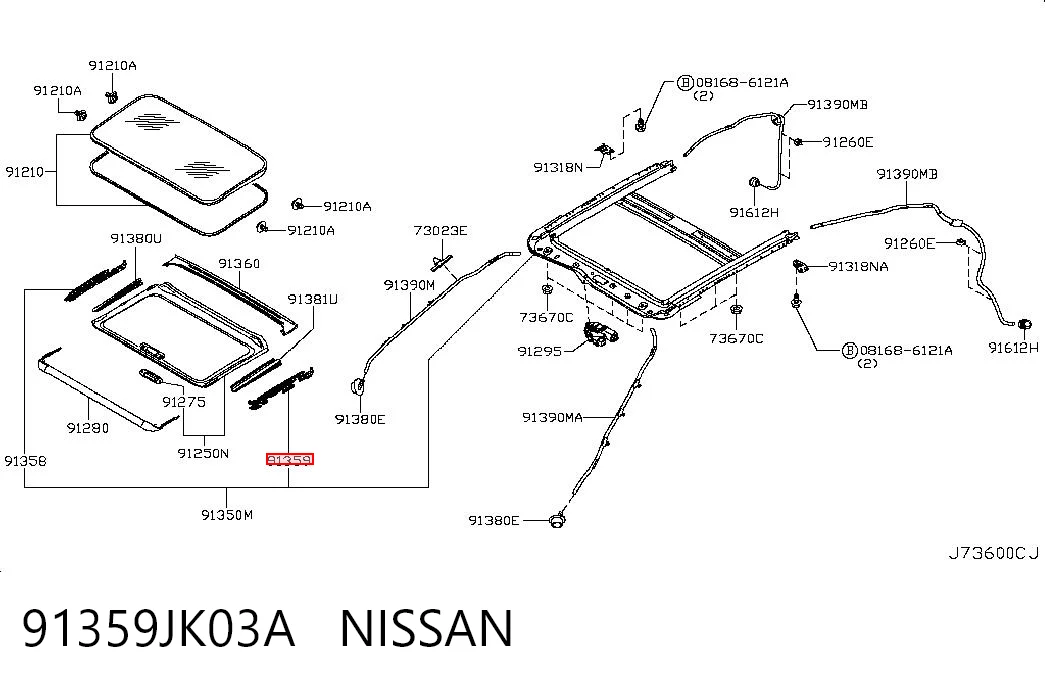 91359JK03A Nissan/Infiniti