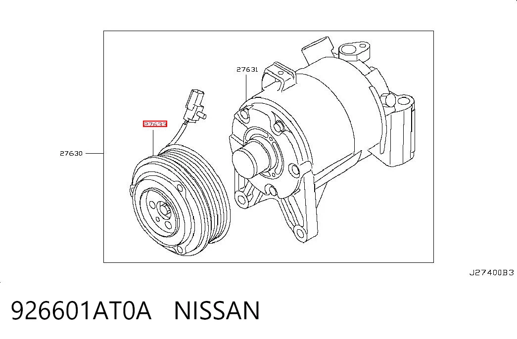 926601AT0A Nissan/Infiniti