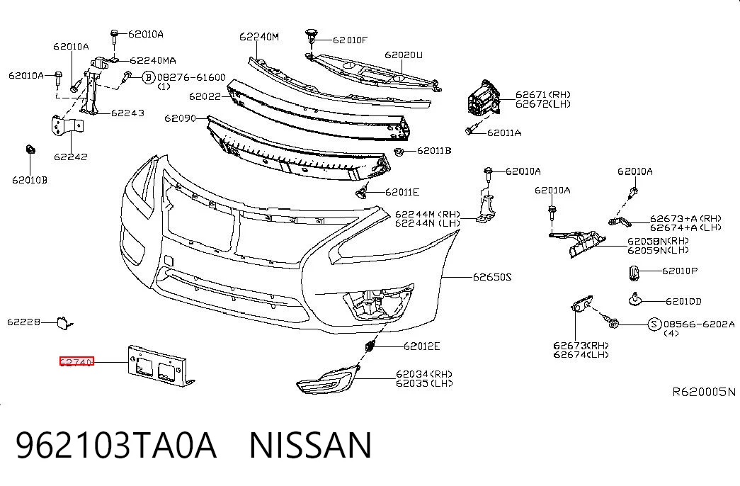 962103TA0A Nissan/Infiniti 