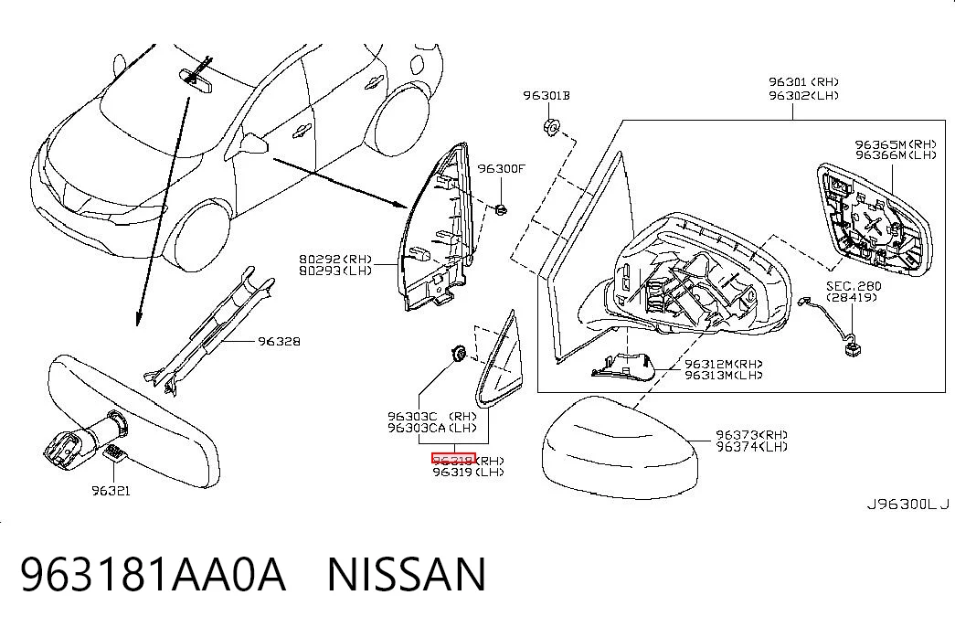 963181AA0A Nissan/Infiniti