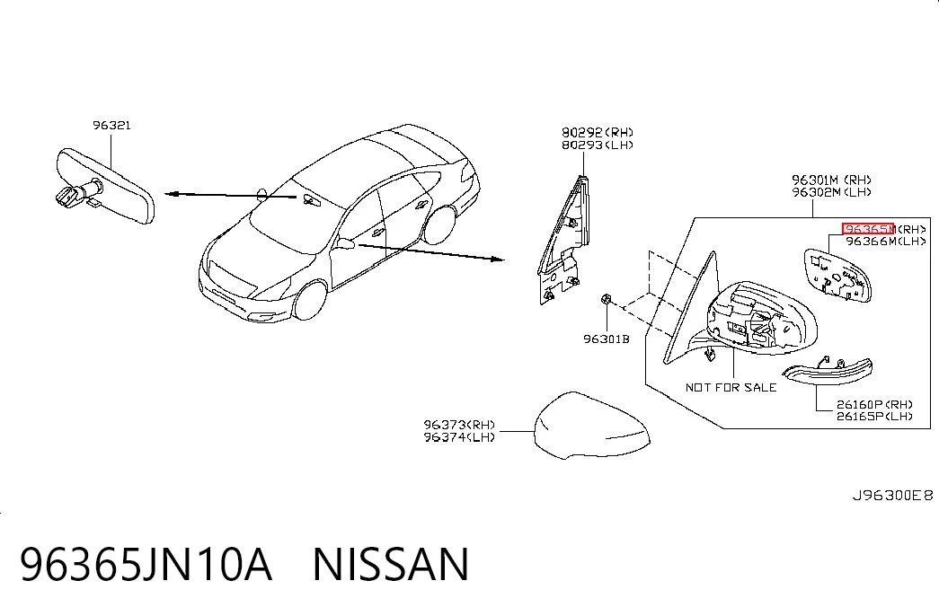 96365JN10A Nissan/Infiniti