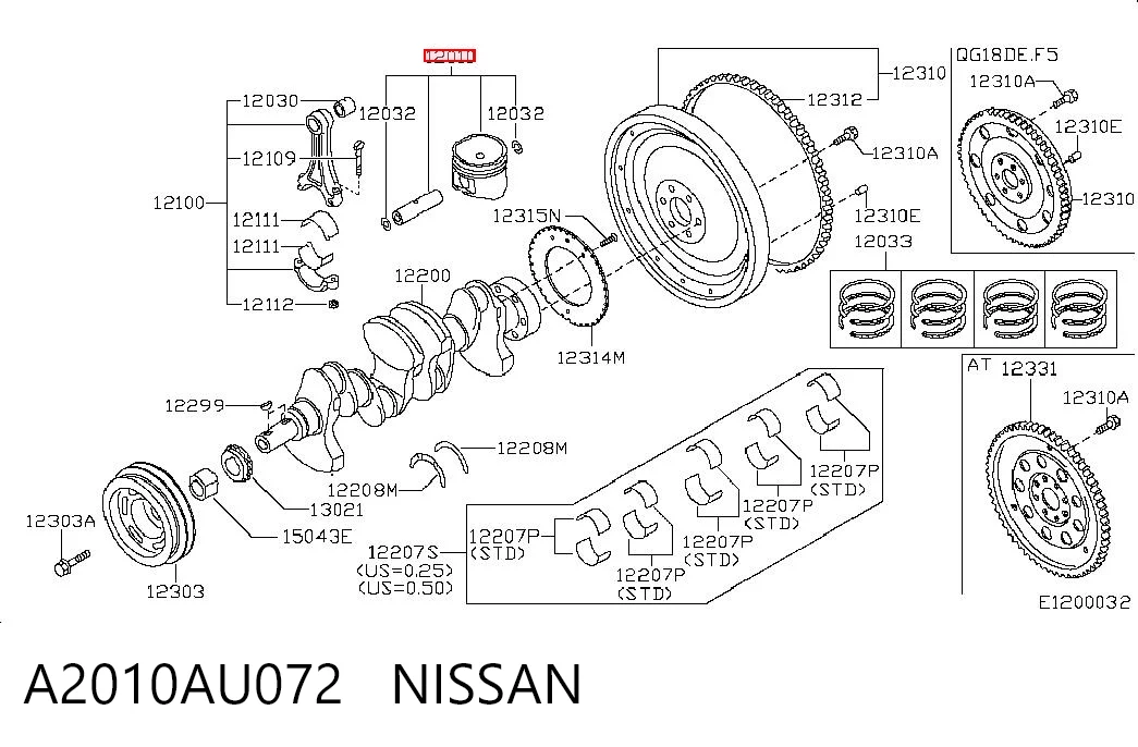 A2010AU072 Nissan/Infiniti