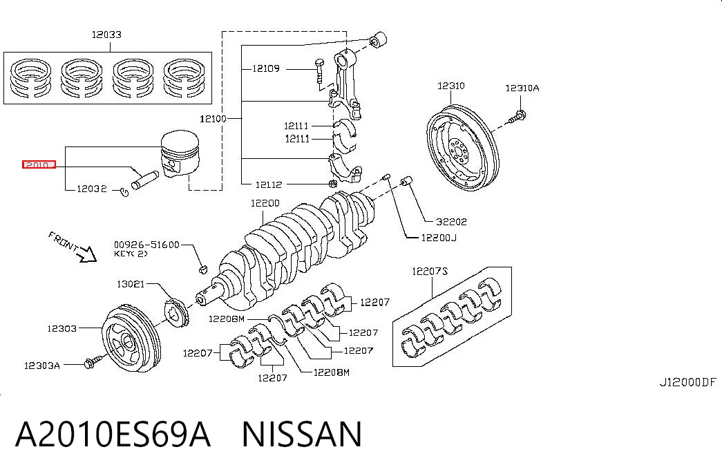 A2010ES69A Nissan/Infiniti