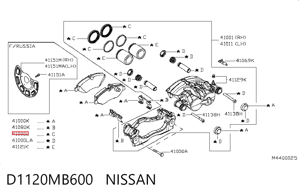 Ремкомплект тормозной системы Iveco Daily VI фургон (2014 - 2026) цена, от 5.85 USD