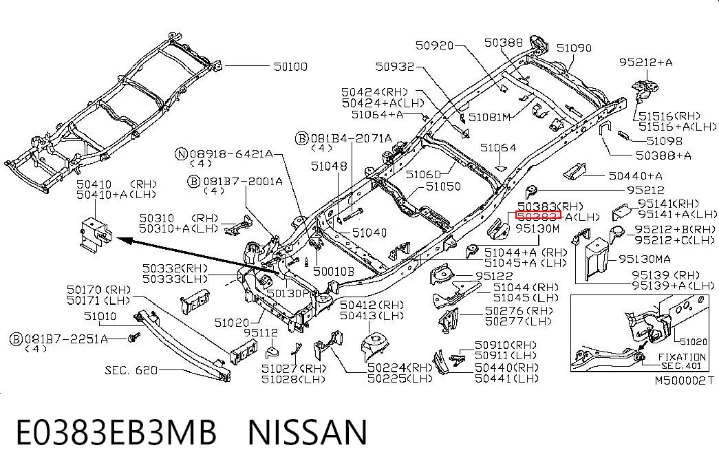 E0383EB3MB Nissan/Infiniti