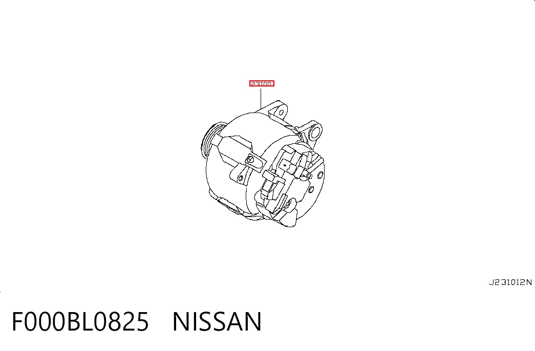  Генератор Nissan Qashqai 2