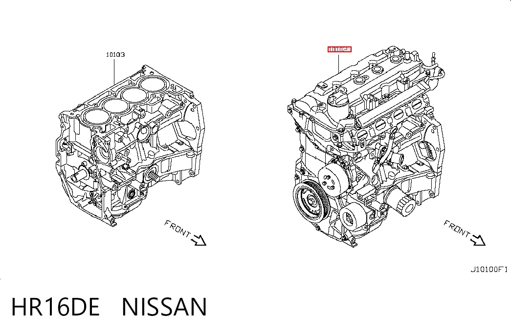 ДВС в сборе Nissan Qashqai I внедорожник (J10) (2006 - 2013) цена, от 633.47 USD