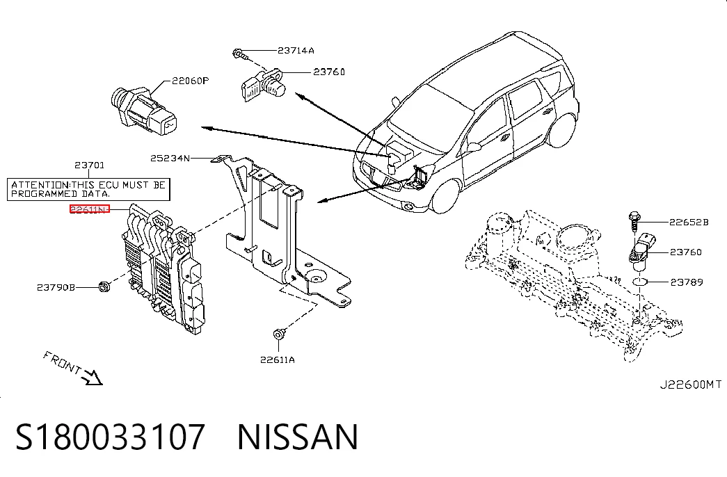 Мозги двигателя на Nissan Qashqai I J10