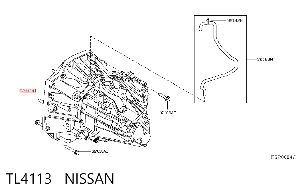 КПП в сборе на Nissan Qashqai I J10