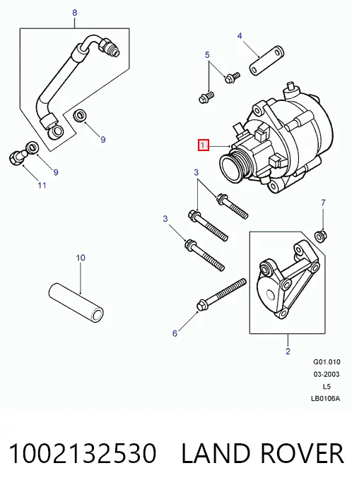 Генератор автомобиля ASR JA1710IR