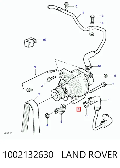 Генератор GNU2727 Renault (RVI)