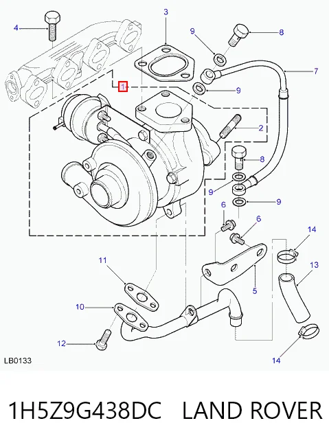 TBM0104 Magneti Marelli Турбонаддув