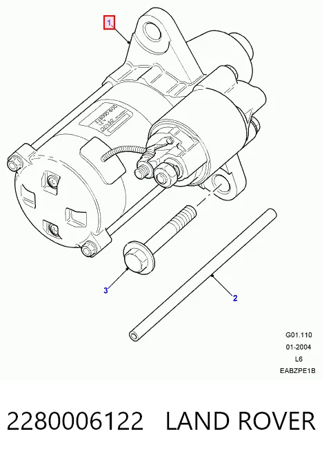 Купить NAD101420E Rover Стартер