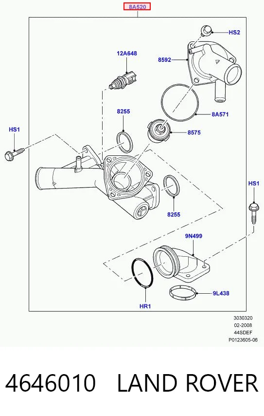 Кожух термостата AND 42121020 цена, от 69.25 USD