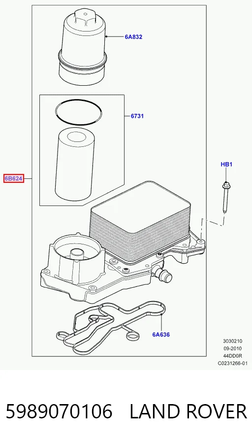 Корпус масляного фильтра AND 30115131 цена, от 202.98 USD