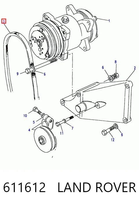 A0059976892 Mercedes Поликлиновый ремень