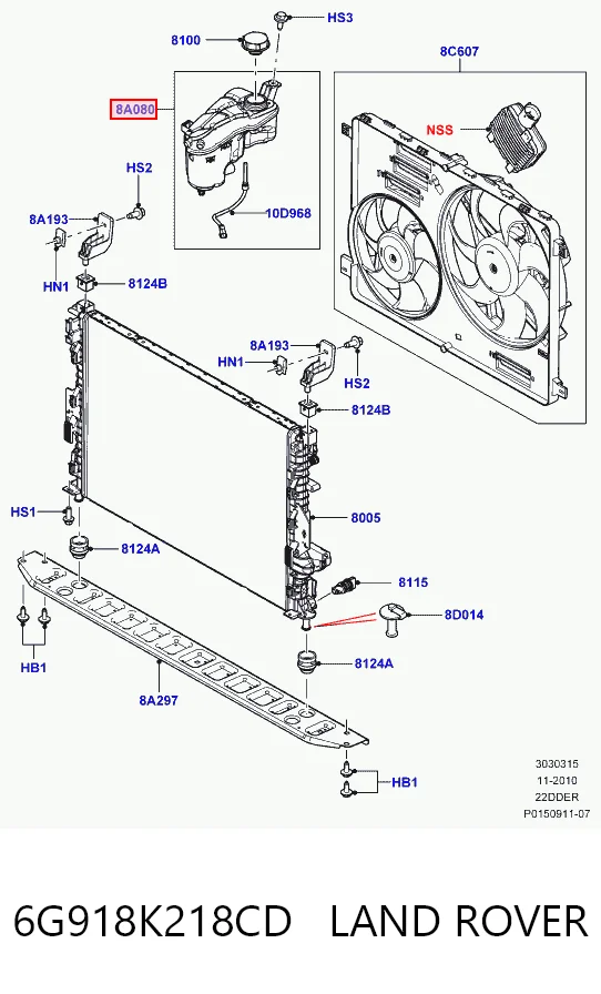 Купить 21430320 Pro-parts Водяной бачок системы охлаждения
