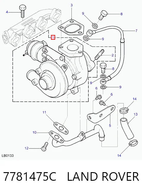 Турбокомпрессор Magneti Marelli TBM0104