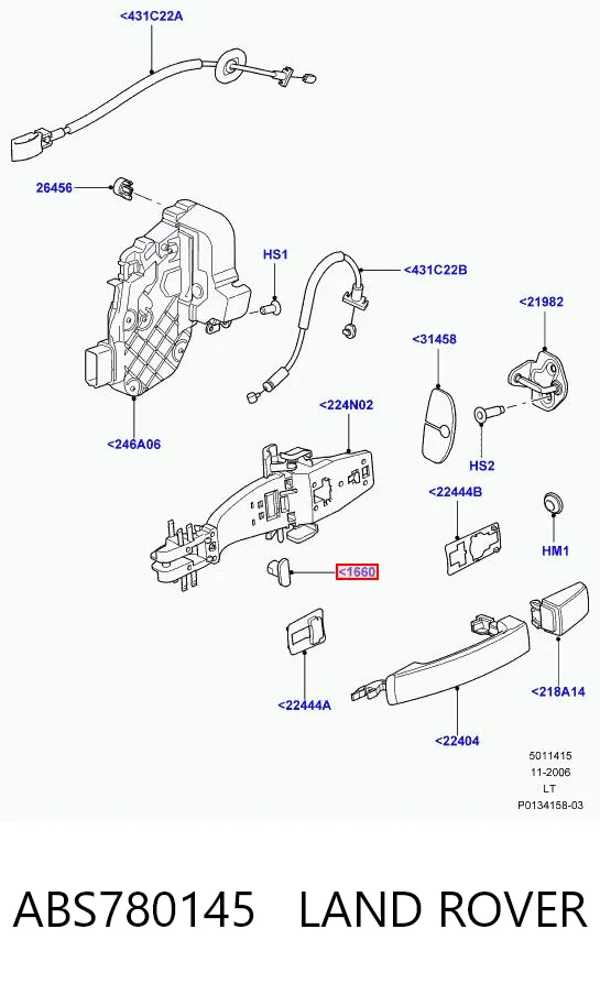 ABS780145 Land Rover