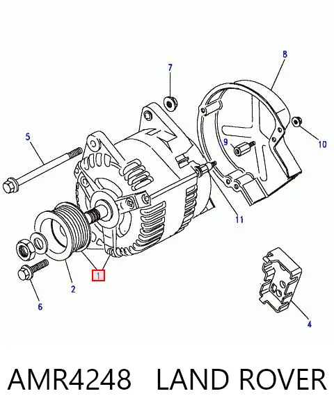  Генератор Land Rover Range Rover 2