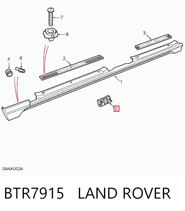 BTR7915 Land Rover