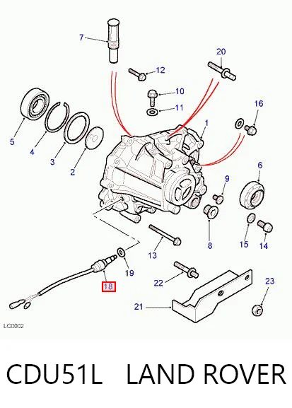Купить DBP9237 Rover Датчик света заднего хода