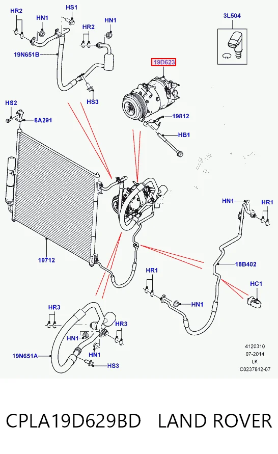 Насос кондиционера Mahle Original ACP537000S