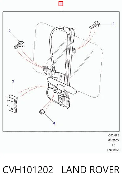 Купить ACQ0389 Magneti Marelli Механизм стеклоподъемника двери задней правой