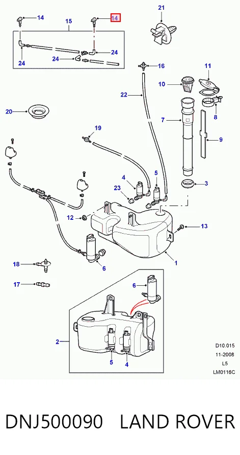 DNJ500090 Land Rover 