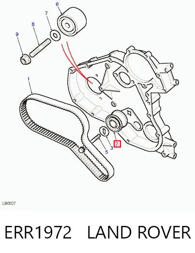 Купить LHP100860 Allmakes Ролик натяжителя газораспределительного ремня
