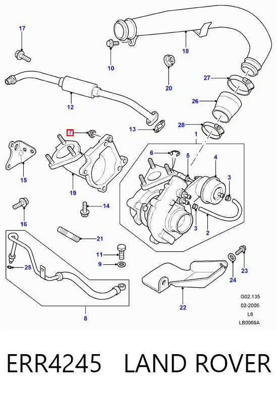 ZVL1505 Zzvf Болт (гайка) крепежа